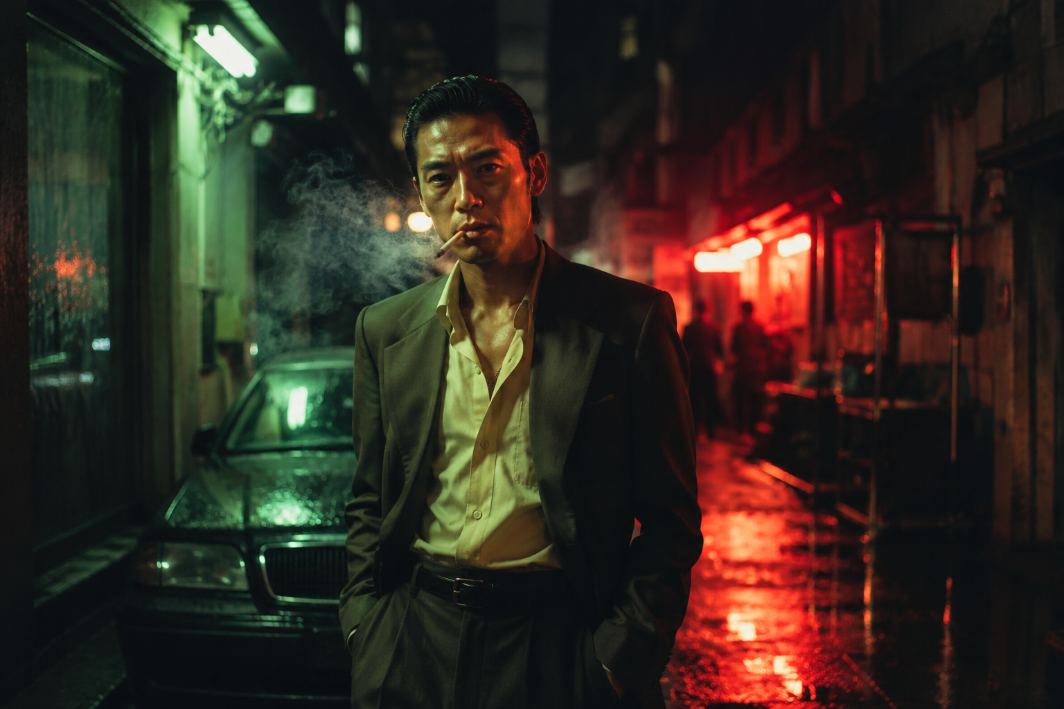 复古港风黑帮大佬_HongKong Crime Film Portrait